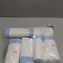 120 Pack Cat Litter Bags with Drawstring, Compatible with Litter-Robot 3/4 Heavy Duty Cat Litter Box Liners Waste Bags Replacement -25.2"x 15.7"