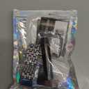 JR.DM Diamond Bands with Bling Case Women Compatible with Apple Watch 38mm Luxury Metal Bracelet Replacement Strap for iWatch Series (Series 3/2/1)