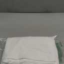 BESTOUCH 100% Washed Cotton Pillowcase for Hair and Skin Linen Feel Soft Comfortable Breathable 2 Set Pillow Case with Envelope Closure Solid Bright White Standard 20x26 Inches