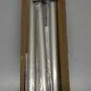 Brushed Nickel Shower Curtain Rods - 31-92 Inch Spring Tension Shower Rods for Bathroom, Adjustable, No Drilling, No Rust, Stainless Steel