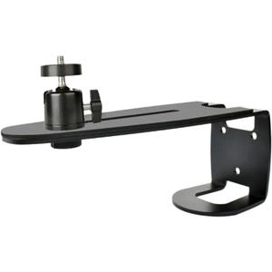 Projector Wall Mount 360 Rotation Forward and Backward Movable Sturdy Structure Hotel Easy Installation Bedroom Adjustable, Load Bearing 3kg