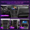 Leadfan Car Stereo Radio for Dodge Grand Caravan 2011-2020 Chrysler Town & Country 2011-2016 Grand Voyager 2011-2015 with Wireless Carplay Android Auto 9'' Touchscreen GPS Navigation Bluetooth WiFi
