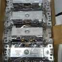 CML Double Paddle Rocker Decorator Light Switch, Single Pole Dual Self-grounding On/Off Interrupter, 15 Amp Electrical in-Wall Switches, UL Listed, 10 Pack, White