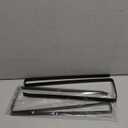 Quehun 2 PCS Tumbler Lid Organizers, Ample Lid Capacity Up to 30 Lids, No Adhesive No Drill Yeti Lid Organizer Holder Inside Cabinet, Space-Saving Stanley Tumbler Cup Lid Holder Organizer for Kitchen (Black)