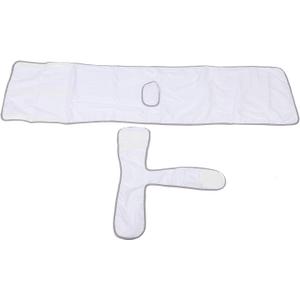 Hztyyier Baby Swaddle Blanket, Cotton Sleep Wrap with Detachable Belly Band, Anti-Roll Design, Breathable