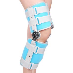 Kids Hinged Knee Brace Children Toddler Knee Immobilizer with Side Stabilizers Pediatric Medical ROM Post Op Knee Brace for Knee Pain Arthritis ACL PCL MCL Meniscus Tear Injuries (Medium)