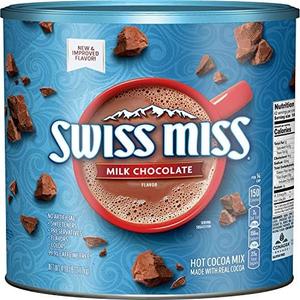 Swiss Miss Milk Chocolate Flavor Hot Cocoa Mix Canister, 76.55 oz., Pack of 2, BB JUN 20.2027