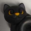 Black Cat Spoon Rest for Stove Top  Silicone Pot Clip Utensil Holder & Lid Lifter  Funny Kitchen Gadget, Unique Witchy Cat Gifts for Women & Halloween  3" x 2.5"