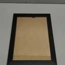 Americanflat 7x10 Picture Frame with Shatter-Resistant Glass - Signature Collection - Gallery-Style Frames Made of Engineered Wood - Photo Frame for Tabletop and Wall Display - Black