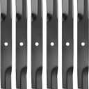 110-6837-03 Mower Blades Fit for Toro TimeCutter 50" Deck SS5000, 115-5059-03 High Lift Blades Compatible with Toro Z5000 SS5060 50" Zero Turn Mower Riding Tractor, Replace 112-9759-03, 3 Pack