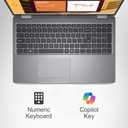 Dell Latitude 5550 5000 Business AI PC Laptop (15.6" FHD Anti-Glare, Intel 12-Core Ultra 5 125U (Beat i7-1355U), 32GB DDR5 RAM, 1TB SSD) Backlit, FHD RGB Webcam, Thunderbolt 4, Ethernet, Win 11 Pro