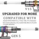 Extension Wand for Dyson GEN5 G5 V15 V7 V8 V10 V11 Vacuum Cleaner,Extendable&Adjustable Replacement Tube Rod Rigid Stick,20.5 to 29 Inch(Not for Slim), 62.87 mm