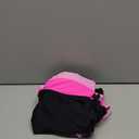 XUNYU Strapless Tankini Swimsuits for Women 2 Piece High Waisted Tummy Control Bathing Suit Bandeau Full Coverage Swimwear (Large, Black Pink Bikini Sets)