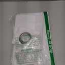 NICETOWN Grommet Top Sheer Curtains - White Sheer Home Decoration Window Coverings for Loft (54" Width x 45" Length, Set of 2)