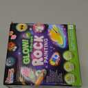 Rock Painting Kit- Glow in The Dark Rock Kit, Arts and Crafts for Kids Ages 6-12, Art Supplies Toy , Kids Craft Paint Kits, Arts & Crafts for Boys Girls Birthday Party Gift Toy