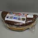 Big Hippo Chair Pads Memory Foam Chair Cushion with Ties for Dining Chair Non Slip Kitchen Pads and Dining Room Seat Cushion with Machine Washable Cover - 17"x16" (Brown)