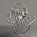 USB C Headphones for iPhone 17 16 15 Pro Max Plus iPad Pro USB C Earphones with Microphone Volume Control USB C Wired Earbuds USB Type C Earphone for Google Pixel 8 Samsung S25 S24 S23 S22 S21 S20 A55 (White)