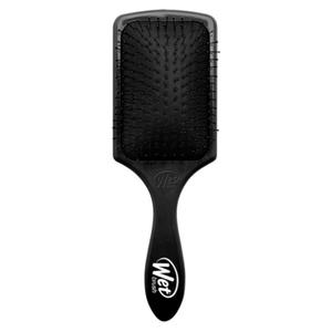 Wet Brush Paddle Detangler Hair Brush, Black, Ultra-Soft IntelliFlex Bristles with AquaVent Design, Great For Treatment & Mask Application, Women, Men, Wet, Dry and Damaged Hair (1 Count (Pack of 1))
