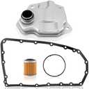 CARBBIA 20 Holes Transmission Filter Oil Pan Gasket Kit Replaces 5191890AA Compatible with Jeep Compass Compatible with Jeep Patriot 2007-2017 2824A004 2824A007 31728-1XH0A 31397-1XF0C