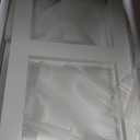 GLACER Floor Storage Cabinet, Freestanding Wooden Bathroom Cabinet with Two Removable Drawers, Ideal for Bathroom, Living Room, Bedroom or Baby’s Room, 12 x 12 x 35 inches (White)