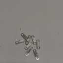 uxcell 8Pcs Zipper Pull Replacement, Metal Zipper Handle Mend Fixer Tab Repair for Luggage Suitcase Backpack Jacket Bags Boots Coat Handbags, Silver Small