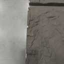 KASARO 3D Faux Stone Wall Panels, 4 PCS PU Wainscoting Panel for Interior Wall Decor, Cement Texture Thicker Accent for Home, Office, 43.3  23.6 inch, Black