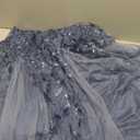 Pinup Fashion Plus Size Formal Dresses - Evening Gowns Wedding Sequin Embroidery V-Neck Prom Long Dress, Size 18 W