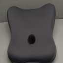 Memory Foam Wedge Pillow Intimacy Couples Pillow, Pregnant Ergonomic Contoured Position Pillow for Sleeping & Reading, Multi-Functional Bed Pillow Back Support Cushion All Grey