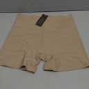 Seamless Slip Shorts for Women Under Dress Shaping Boyshorts Panties Tummy Control Shapewear (Medium, #31 Beige(Slip)