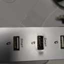 USB Charging Dock - 6-Port Universal Charging Station for Multiple Devices - Multi Device Charger Station - Compatible with Apple, iPad, iPhone, and Android Cell Phones and Tablets (Silver)