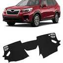 FIILINES Dash Cover for Subaru Forester 2019-2024 Dashboard Mat Dash Cover Sunshade Nonslip Mesh Protector No Glare Black