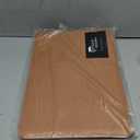 7-Ring Business Check Binder with Zipper for Checkbooks Organization, Brown Zippered Portfolio Organizer, Professional PU Leather Folder Holder for Documents, Cards (15 x 11 x 0.01 inches)