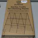 53x51 Inch Cucumber Trellis for Raised Bed, Adjustable A-Frame Garden Trellis for Climbing Plants Outdoor with Climbing Net, Meal Plant Trellis for Vegetables Pea Bean Tomato Grape Squash