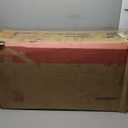 Vabches Make Up Vanity Desk with Mirror and Lights, White Vanity Table Set with Charger Station,Girls Small Vanity and Storage Chair