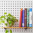 INCLY 60 Pack 2/4/6 Inch Black Pegboard Hooks, 1/4" Heavy Duty Peg Board Shelving Hooks Accessories, Peg Board Tool Hangers Fit for 1/4" Pegboard Hanging Tools Garage, Craft Organizing, Kitchen, Store