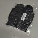 Women's Warm-Lining Winter-Gloves - Cozy Wool Knit Thick-Cold-Weather-Gloves-Mittens for Men Women (Black)
