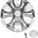 AGZ72909711 Agitator Plate with 5006EA3009B Washer Pulsator Cap Compatible with lg Washer AGZ72909702 Washplate Pulsator Assembly Replaces: AP6800730, 4873462, AGZ72909703, PS12588963