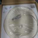 Wabi Sabi Pendant Lights,15.7in White Modern Pendant Light Resin Hanging Lamp Kitchen Island Lighting Modern Japandi Chandelier for Dining Room Bedroom Hallway Restaurant Foyer