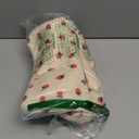 Lunch Box for Women, Cute Strawberry Corduroy Insulated Lunch Bag Women Reusable Work Leakproof Simple Adults Large Lunch Boxes Tote Bag Men Cooler Bag (Medium - 10L)