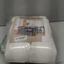 Pinch Pleated Linen Curtains 96 Inches Long for Living Room 2 Panel Set Cream Ivory Light Filtering Pinch Pleat Hooks Rings Back Tab Neutral Boho Farmhouse 96 Inch Curtain Drapes for Bedroom Window (Natural)