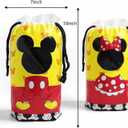 Eyllaaoo 30Pcs 7 x 10Inch Mouse Theme Plastic Treat Bags Mouse Theme Party Supplies Favors Cookie Chocolate Candy Snack Bags For Birthday Party Decoration Supplies