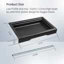 Low Profile Drip Tray Compatible with Gaggia Classic Pro,heat-resistent ABS plastic
