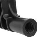 Gutter Cleaning Tool with Threaded Design to Attach to Standard Poles, Gutter Cleaning Spoon and Scoop with Hook to Clean Leaves and Debris Under Gutter Hangers, Multi-Use Tool- Made in USA