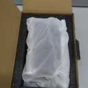 Brushed Nickel Toilet Paper Holder with Natural Marble Shelf, Screw Wall Mounted, Tissue Roll Holder for Bathroom Washroom