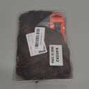 2PCS Messy Bun Hair Piece Tousled Updo with Tendrils Wavy Curly Hair Bun Scrunchies Ponytail Extension Elastic Band Hairpieces For Women (Light Brown)