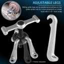 Sunluway Universal 7394 Hub Puller Brake Drum Puller Heavy-Duty Wheel Hub Removal Tool