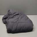 yescool Weighted Blanket for Adults (20 lbs, 60” x 80”, Grey) Cooling Heavy Blanket for Sleeping Perfect for 190-210 lbs, Queen Size Breathable Blanket with Premium Glass Bead, Machine Washable