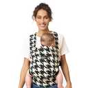Momcozy Baby Carrier - Ergonomic, Cozy and Lightweight Carrier for 7-45lbs, Effortless to Put On, Ideal for Hands-Free Parenting, Enhanced Lumbar Support, Houndstooth