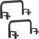 2 x 2 Pcs Metal Mattress Stopper Bars  Adjustable Anti-Slip Grippers for Bed Frame  Prevent Mattress from Sliding or Shifting
