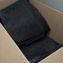 3 yds. X 63 ins. Upholstery Dust Cover Fabric Replacement, Non-Woven Black Cambric Fabric for Under Cloth of Couches, Recliners, Loveseats, Chairs, Sofas or Mattresses Bottom Cover